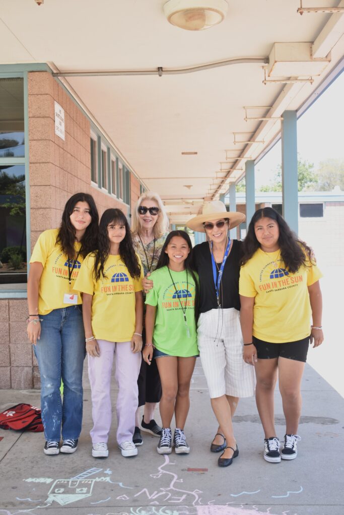 teachers and campers